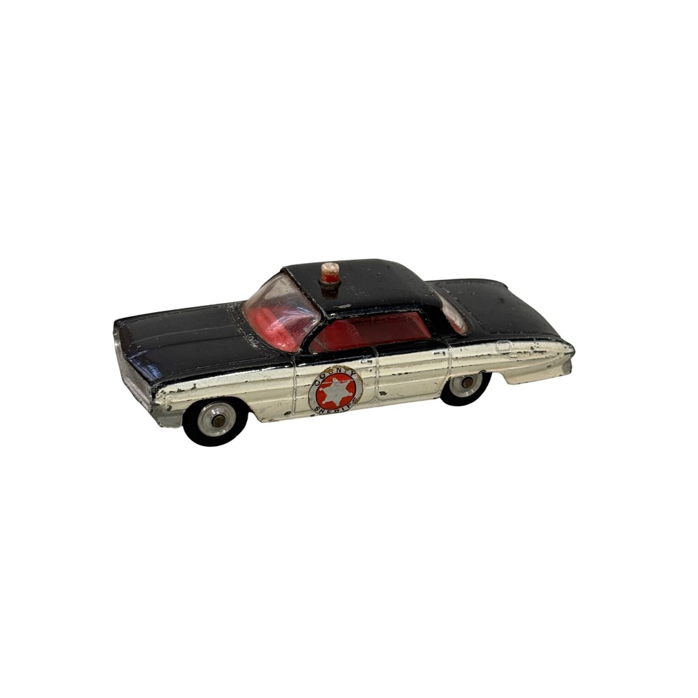 Corgi Toys Oldsmobile Super 88 County Sheriff Police Car Diecast Made in Britain